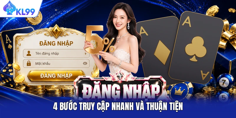4 bước truy cập nhanh và thuận tiện 4 bước truy cập nhanh và thuận tiện