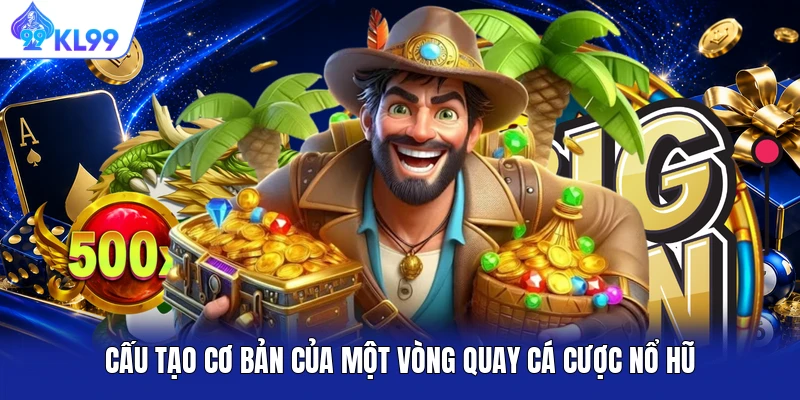 Cấu tạo cơ bản của một vòng quay cá cược nổ hũ
